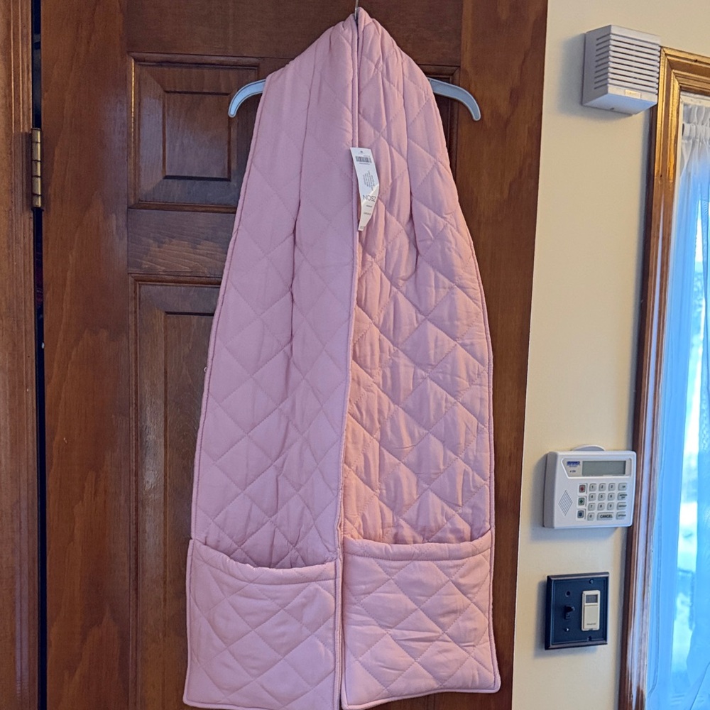 Chico's Light Pink Quilted Puffer Jacket